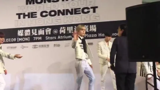 [VK][09.07.18][Fancam] Press conference  The 2nd World Tour "THE CONNECT" in Hong Kong