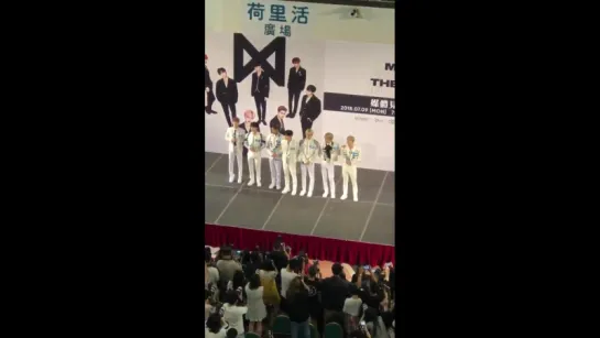 [VK][09.07.18][Fancam] Press conference  The 2nd World Tour "THE CONNECT" in Hong Kong