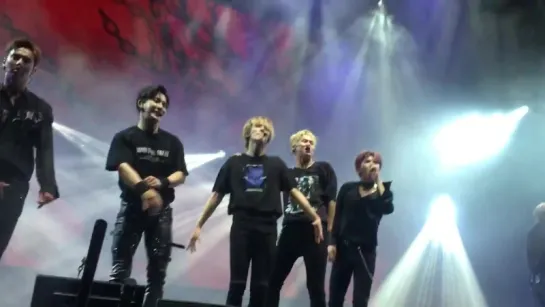 [VK][23.06.18][Fancam] The 2nd World Tour The Connect In Madrid (Trespass Rock Version)