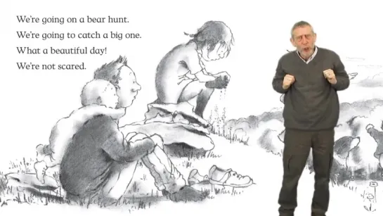 Michael Rosen - We're Going on a Bear Hunt (Майкл Розен "Идем ловить медведя")