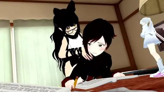 BLAKE BELLADONNA AND RUBY ROSE FUTANARI