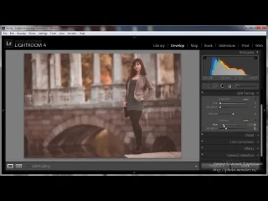 Модное тонирование в Lightroom