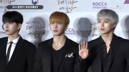 [VK][191030] MONSTA X - Red Carpet @ Korean Popular Culture & Arts Awards 2019