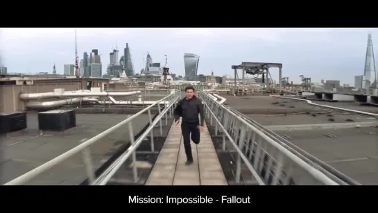 Бег Тома Круза в киносерии «Миссия невыполнима» - TOM CRUISE RUNNING IN MISSION IMPOSSIBLE SINCE 1996