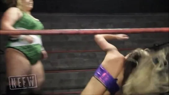 Toni Storm gets lowblow from behind