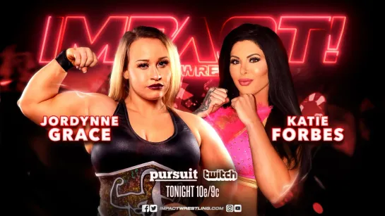 Katie Forbes  vs Jordynne Grace (iMPACT Wrestling 2019.10.11)