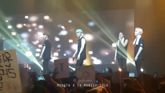 [VK][27.11.2016] Monsta X - Amen + Ending @ Fanmeeting in Manila