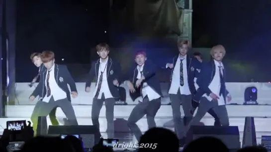 [VK] [08.10.2015] Monsta X - Trespass @ KBS CoolFM Gayo Plaza