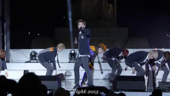 [VK] [08.10.2015] Monsta X - Rush @ KBS CoolFM Gayo Plaza