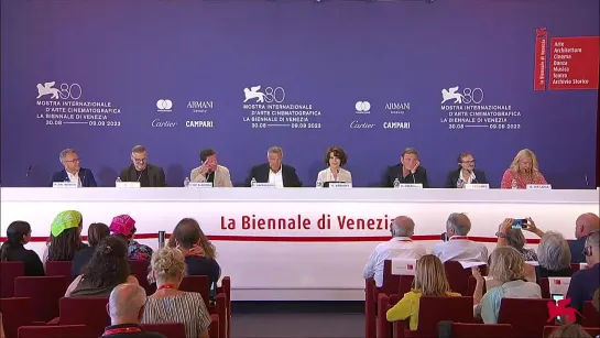 THE PALACE - Press Conference - Venice 2023