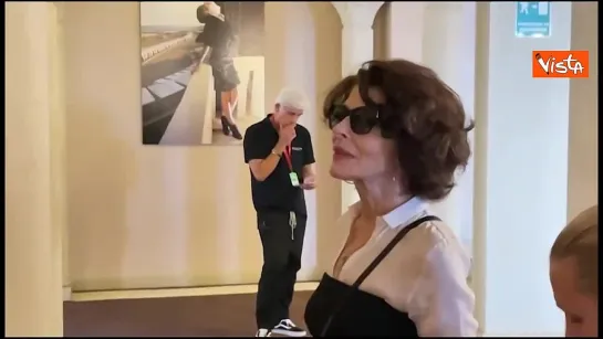 Fanny Ardant al Festival del Cinema di Venezia