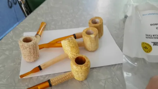 Missouri Meerschaum Grab Bag of 10 Smokable Second Pipes