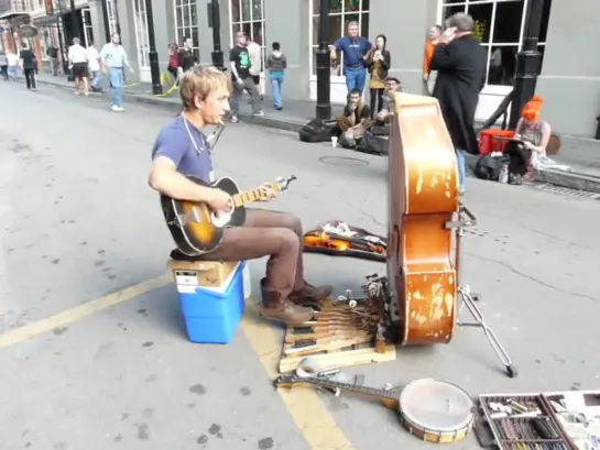 Best New Orleans street musician Ive seen