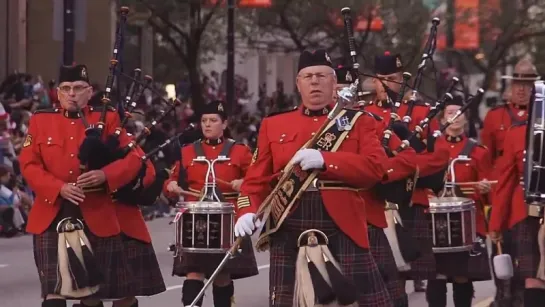 Canada Day Vancouver PARADE - RCMP  MILITARY