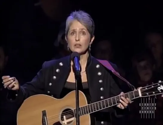 Where Have All The Flowers Gone (Pete Seeger Tribute) - Joan Baez - 1994 Kennedy Center Honors