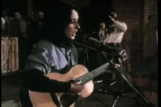 The Beautiful Joan Baez Sings To Prison Inmates At Sing Sing Prison