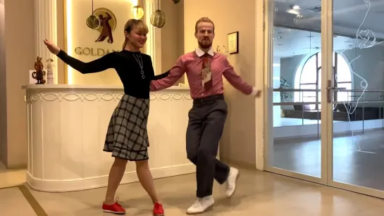 Swing Dance Routine I Know How To Do It by Sondre  Tanya (1080p)