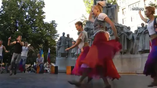 Hungarian gypsy dance a little differently