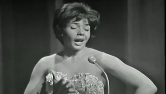 Shirley Bassey at the 1961 Royal Variety Performance