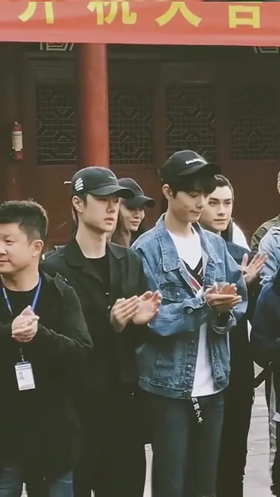 16.04 | The Untamed BTS | Xiao Zhan & Wang Yibo | ceremony