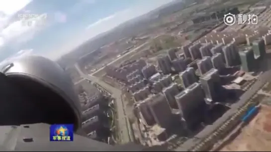 Bravery and composure! Chinese J-15 fighter pilot calmly lands after a bird strike causes engine fire