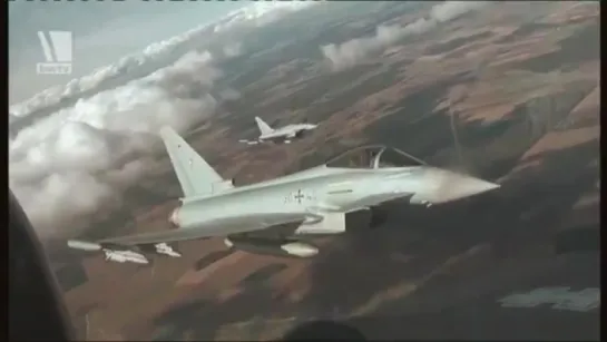 Это видео о работе перехвадчиков Luftwaffe на истребителях Eurofighter Typhoon (Немецкий язык)