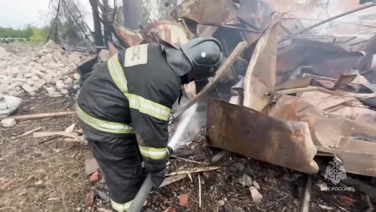 Под завалами на месте взрыва в Сергиевом Посаде ищут людей