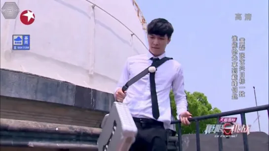 [РУСС. САБ] 150614 EXO Lay @ Go Fighting! Эпизод 2