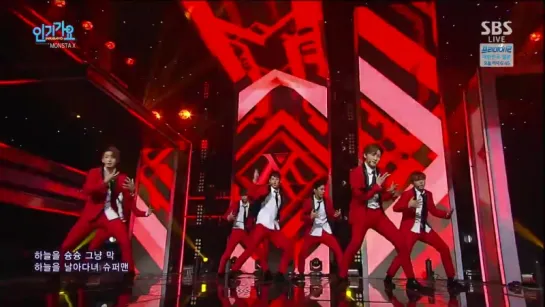 [VK]  [08.11.2015] MONSTA X - HERO @ Inkigayo