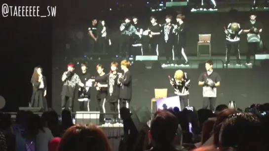 [VK] [06.12.2015] Monsta X - Rush & Honestly  (фанкам)  @ Фанмитинг в Сингапуре