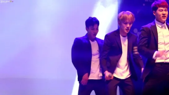 [VK] [27.11.2015] Monsta X - Rush (фокус на Шону) @ концерт "I Love Korea"