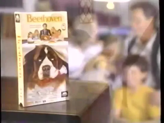 Бетховен / Beethoven (1992)  VHS трейлер