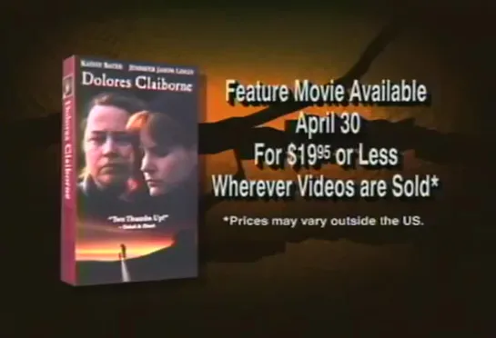 Долорес Клэйборн / Dolores Claiborne (1995) трейлер