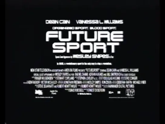 Спорт будущего / Futuresport (1998) VHS трейлер