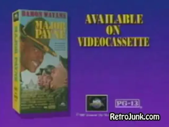 Майор Пэйн / Major Payne (1995)  VHS трейлер