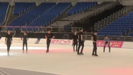 Репетиция шоу «Stars On Ice» | Иокогама, Япония | 05.04.18