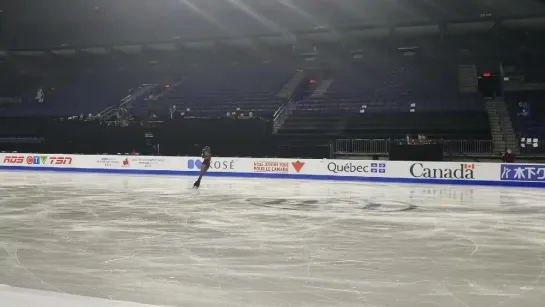 Евгения Медведева | Тренировка | Skate Canada | 25.10.18