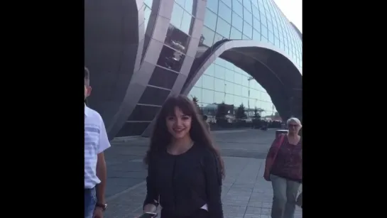 [05/09/2018] Evgenia Medvedeva, Brian Orser and David Wilson have arrived in Moscow