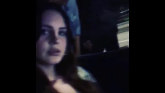 Публикация за 25 февраля 2017 (instagram.com/lanadelrey) / На съёмках видеоклипа «White Mustang» («Best American Record»)