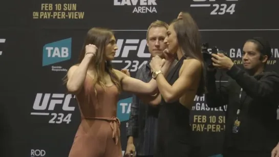 👊 Montana De La Rosa vs. Nadia Kassem — Media Day Face-Off