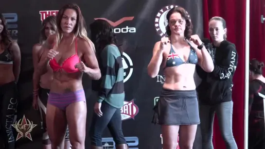 👊 Cristiane vs. Fiona [Weigh-in]