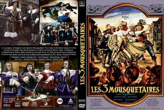 Три Мушкетёра (Les Trois Mousquetaires_The Three Musketeers]_1953_1080р_Франция, Италия (приключения)