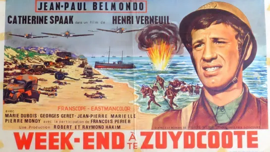 Уикенд в Зюйдкооте. Уикенд на Берегу Океана (Week-end a Zuydcoote. Weekend at Dunkirk)_1964_1080p_Франция,Италия (военная драма)