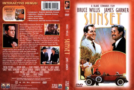 Закат (Sunset)_1988_1080p_США (комедийный детектив)