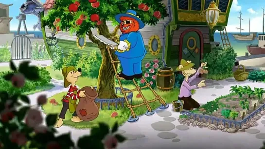 Бамси и город воров / Bamse och tjuvstaden (2014) BDRip [vk.com/Feokino]