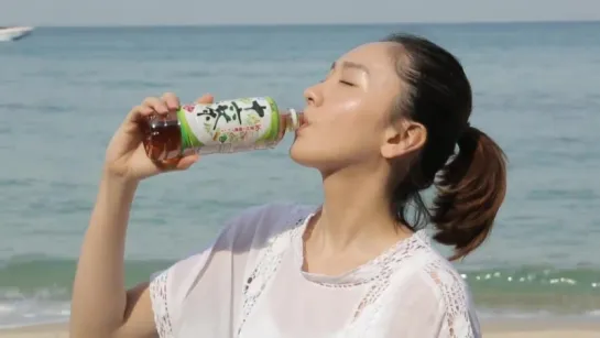 [CM] Aragaki Yui - Asahi 16cha "kakudai" Making - 2016.06.07