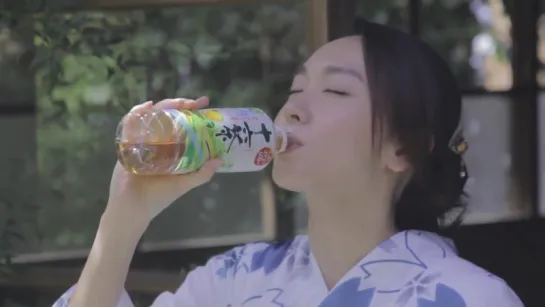 [CM] Aragaki Yui - Asahi 十六茶 "neko" Making 2 - 2015.06.05