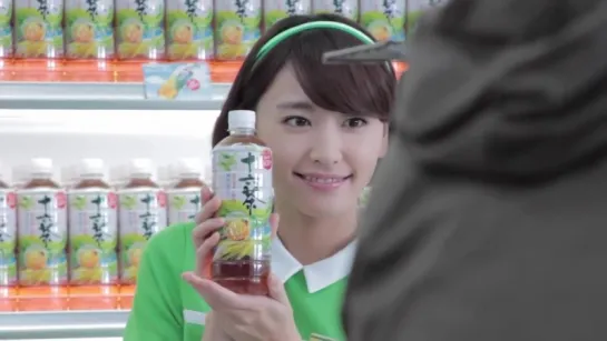 [CM] Aragaki Yui - Asahi Jūrokucha making - 2014.07.12