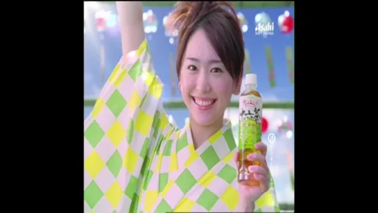 [CM] Aragaki Yui - Jūrokucha "summer festival from morning"