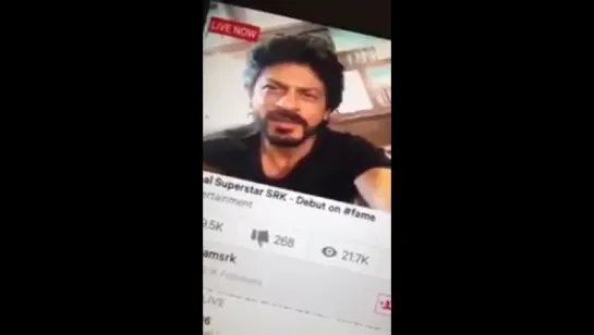 Shah Rukh Khan на #fame  Chaiya Chaiya